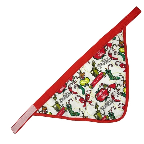 Dr Seuss The Grinch Dog Pet Bandana S/m Nwt - Picture 6 of 7